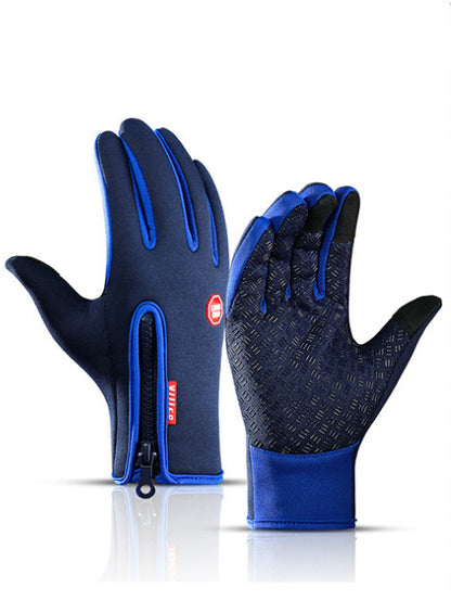 Winter Touch Screen Riding Motorcycle  Sliding Waterproof Gloves