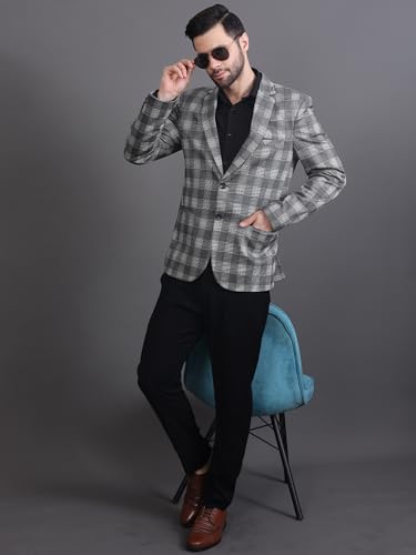 Tweed Blazer for Men Formal & Casual Winter Wear Blazer