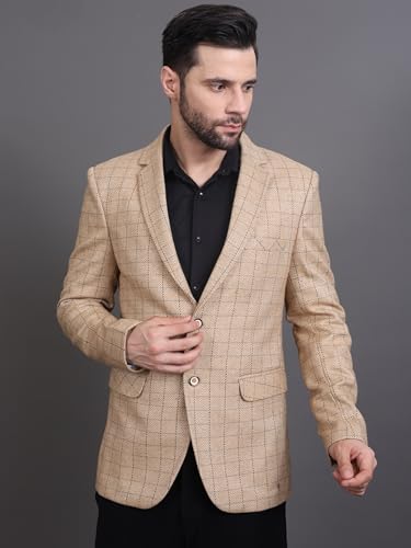 Tweed Blazer for Men Formal & Casual Winter Wear Blazer