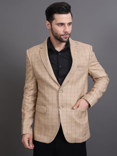 Tweed Blazer for Men Formal & Casual Winter Wear Blazer