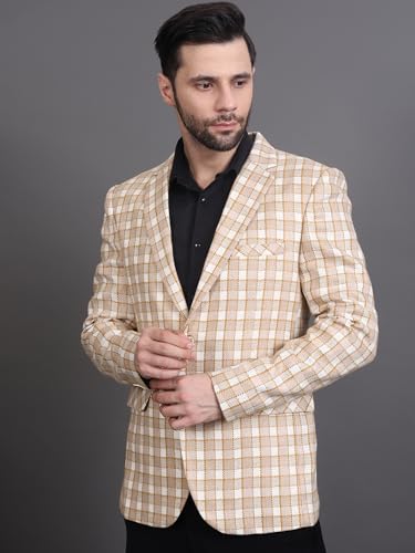 Tweed Blazer for Men Formal & Casual Winter Wear Blazer