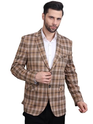 Tweed Blazer for Men Formal & Casual Winter Wear Blazer