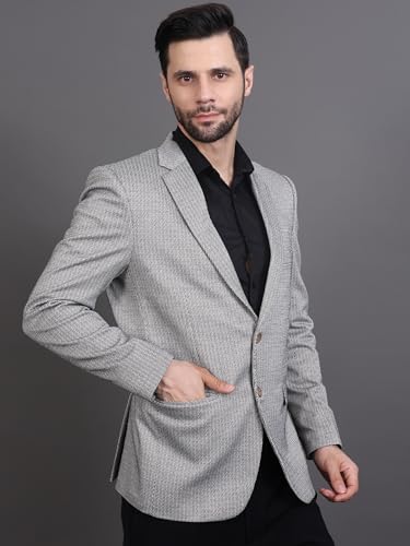Tweed Blazer for Men Formal & Casual Winter Wear Blazer