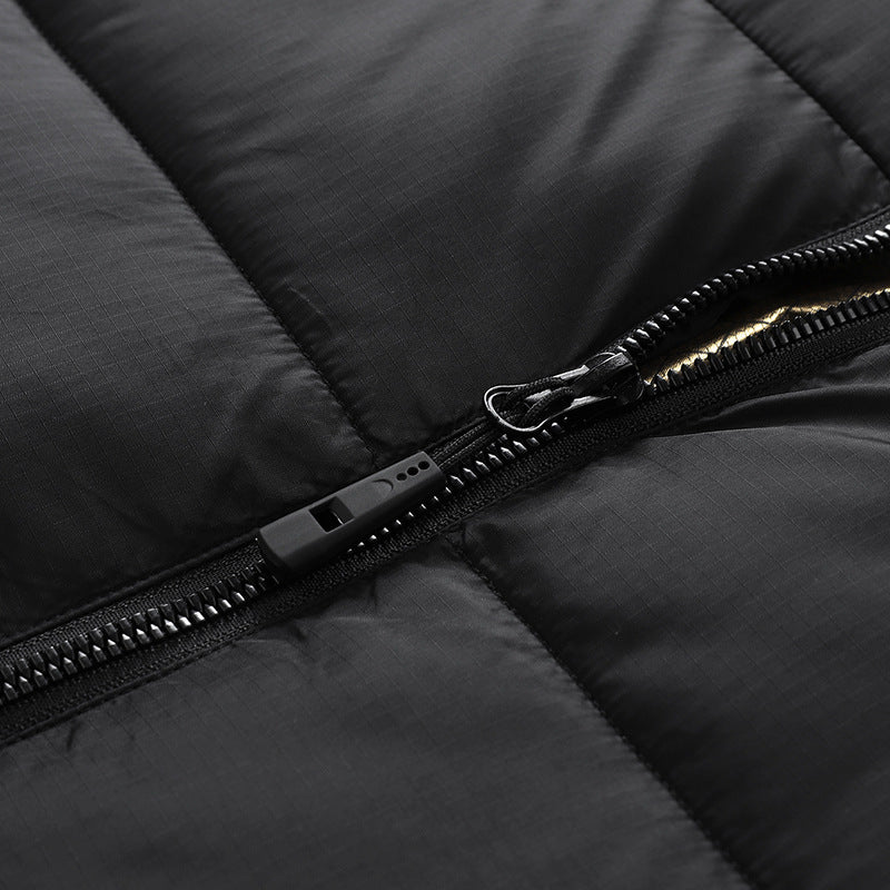 Smart Heating Two-color Constant Temperature Cotton-Padded Coat