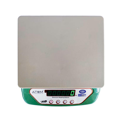 Atom 10Kg Kitchen Weight Machine 6 Months Manufacturer Warranty, Digital Scale with LCD Display, Scale for Home Baking, Cooking & Balance Diet. Machine with capacity 10Kg, SF400/A121,Color May Vary