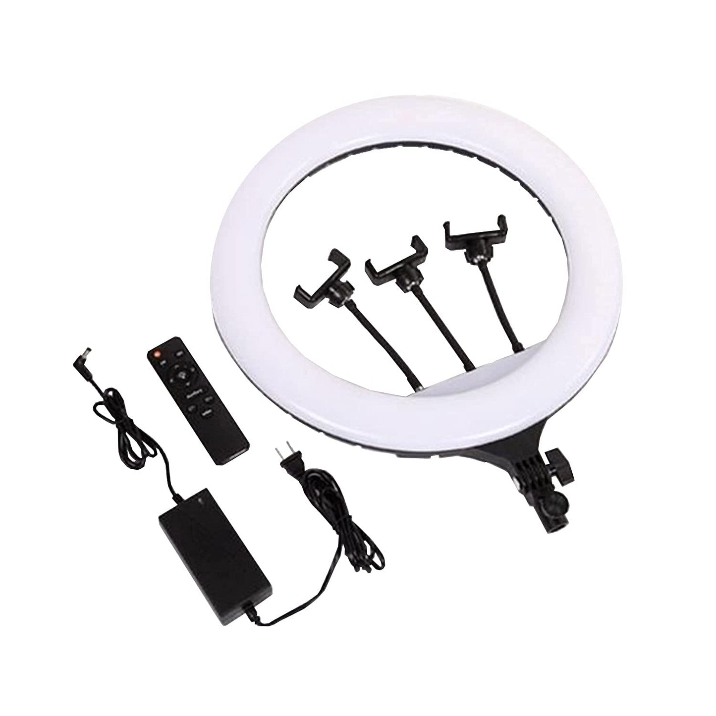 Big LED Ring Light for Camera Phone- YouTube Video Shooting and Makeup Light with 7 Feet Foldable Tripod Stand