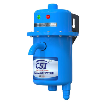 CSI INTERNATIONAL Instant Water Geyser, 1 L Portable Water Heater, Made Of First Class Abs Plastic 3Kw, Auto Cut Off Feature (Red)