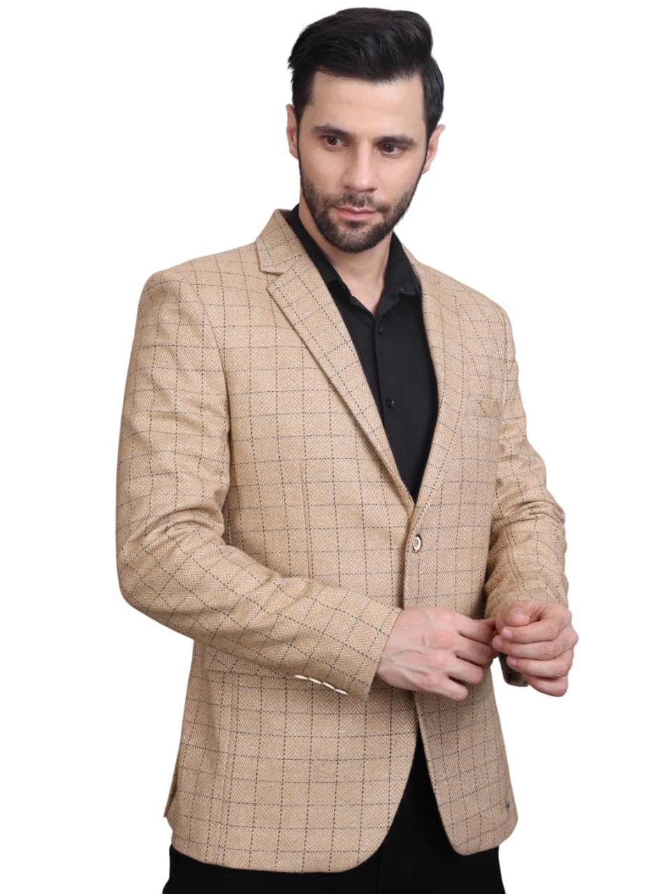 Tweed Blazer for Men Formal & Casual Winter Wear Blazer