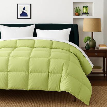 Comforter for Double Bed – All Season/AC/Summer Solid Double Bed Comforter Quilt Blanket | Dohar | Duvet | Ultra Soft & Lightweight – 300 GSM, Ivory