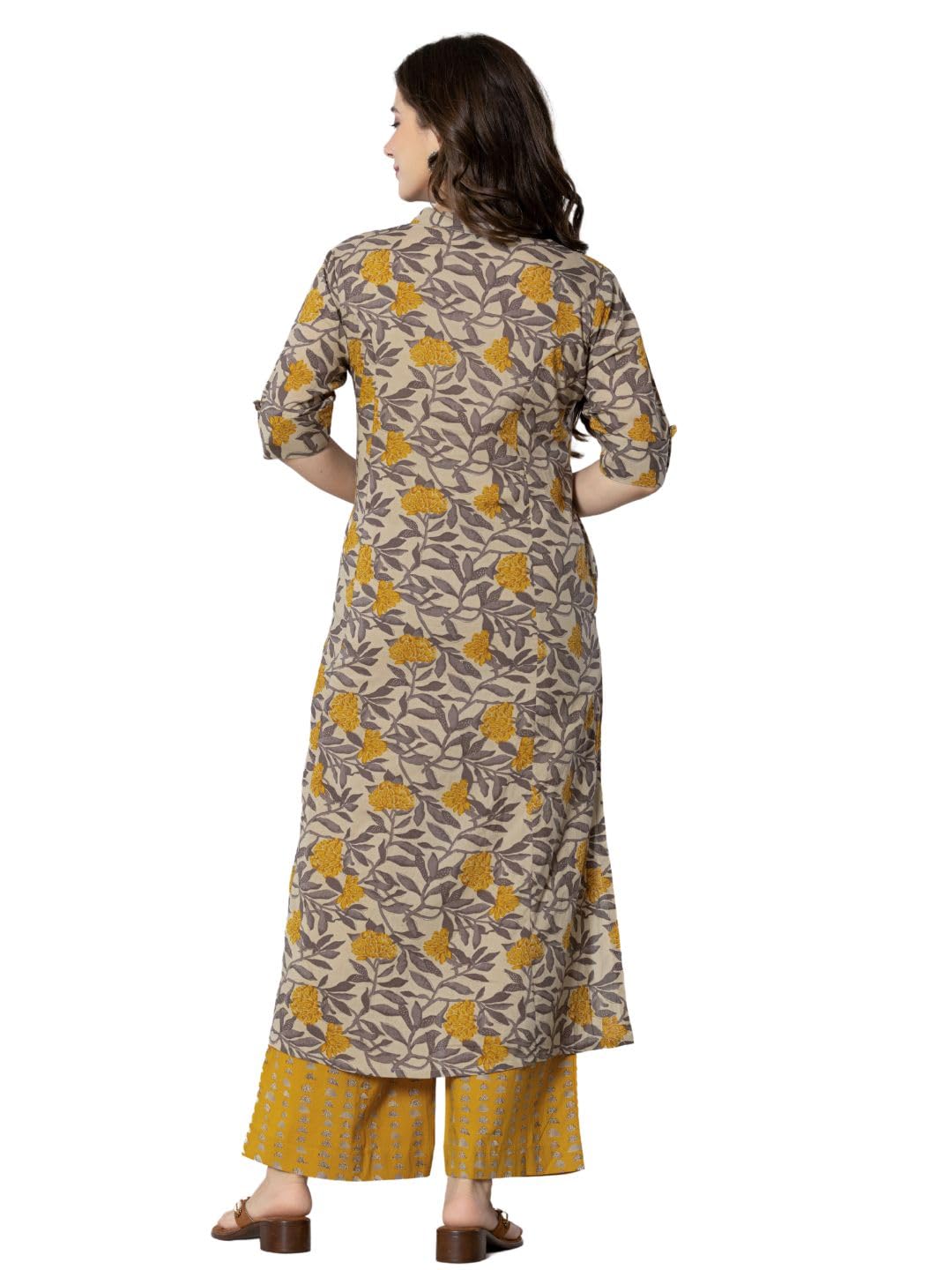 Women Kurta with Palazzo Pant Set