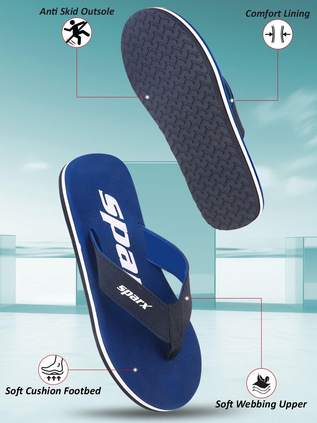 SPARX Men's SFG 515 Flip-Flop