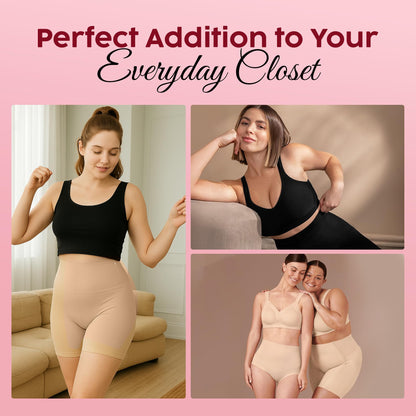 Women's Tummy Tucker Shapewear Shorts | High Waist Slim Fit Body Shaper for Women