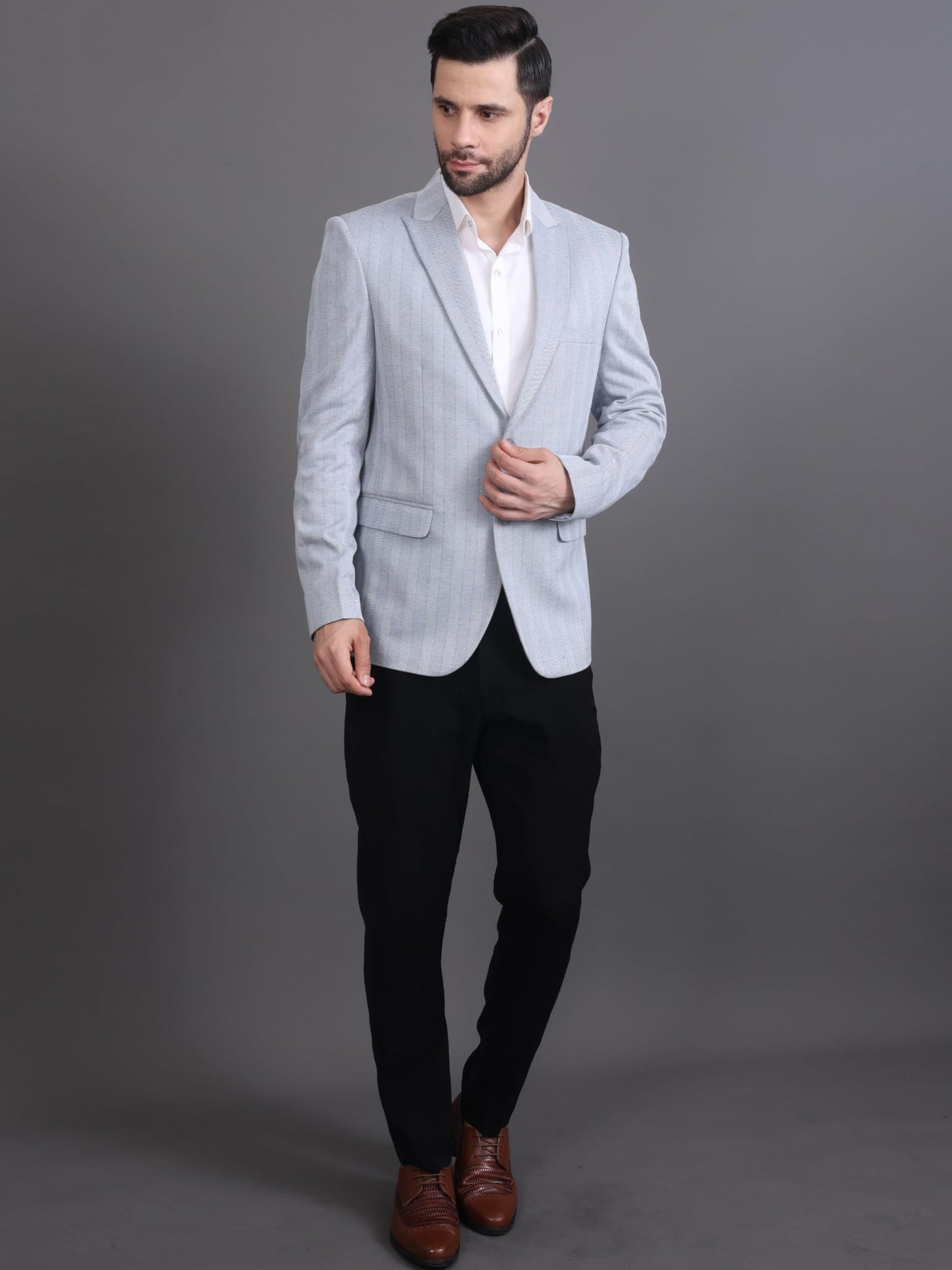 Tweed Blazer for Men Formal & Casual Winter Wear Blazer