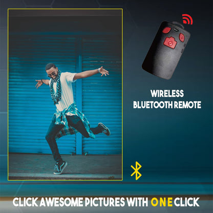 Big LED Ring Light for Camera Phone- YouTube Video Shooting and Makeup Light with 7 Feet Foldable Tripod Stand