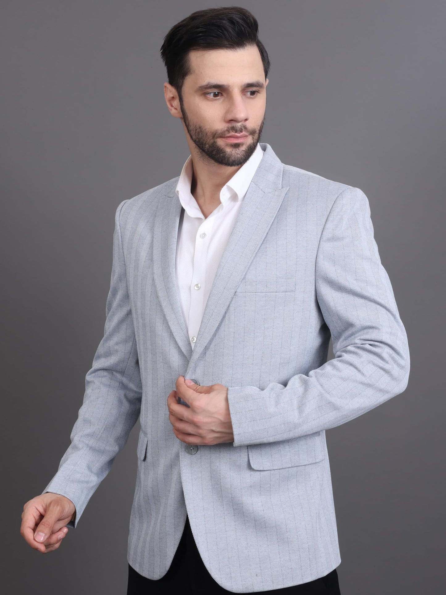 Tweed Blazer for Men Formal & Casual Winter Wear Blazer