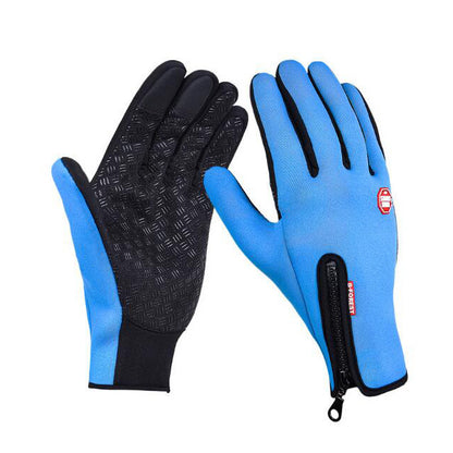 Winter Touch Screen Riding Motorcycle  Sliding Waterproof Gloves